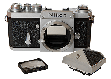 Caso de cámara de Cuero Genuino Real Medio Bolso Cubierta para Nikon F Nikon F Photomic BK 