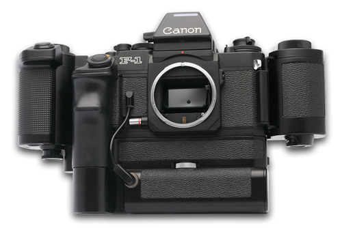 Canon New F-1 con visor AE