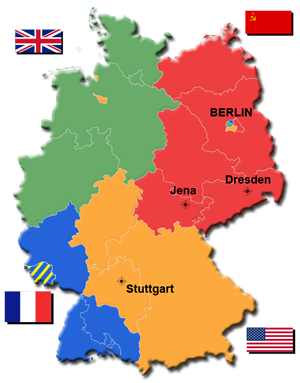 Alemania dividida en 1948