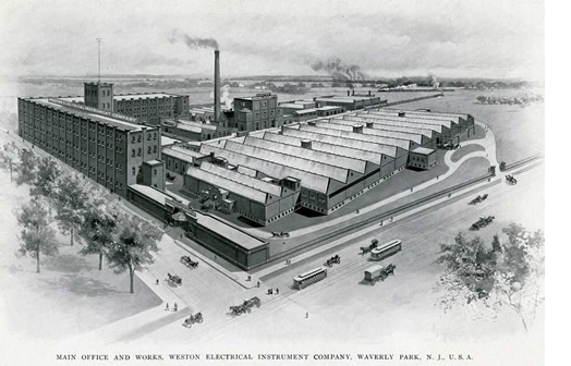 Factoría Weston hacia 1906